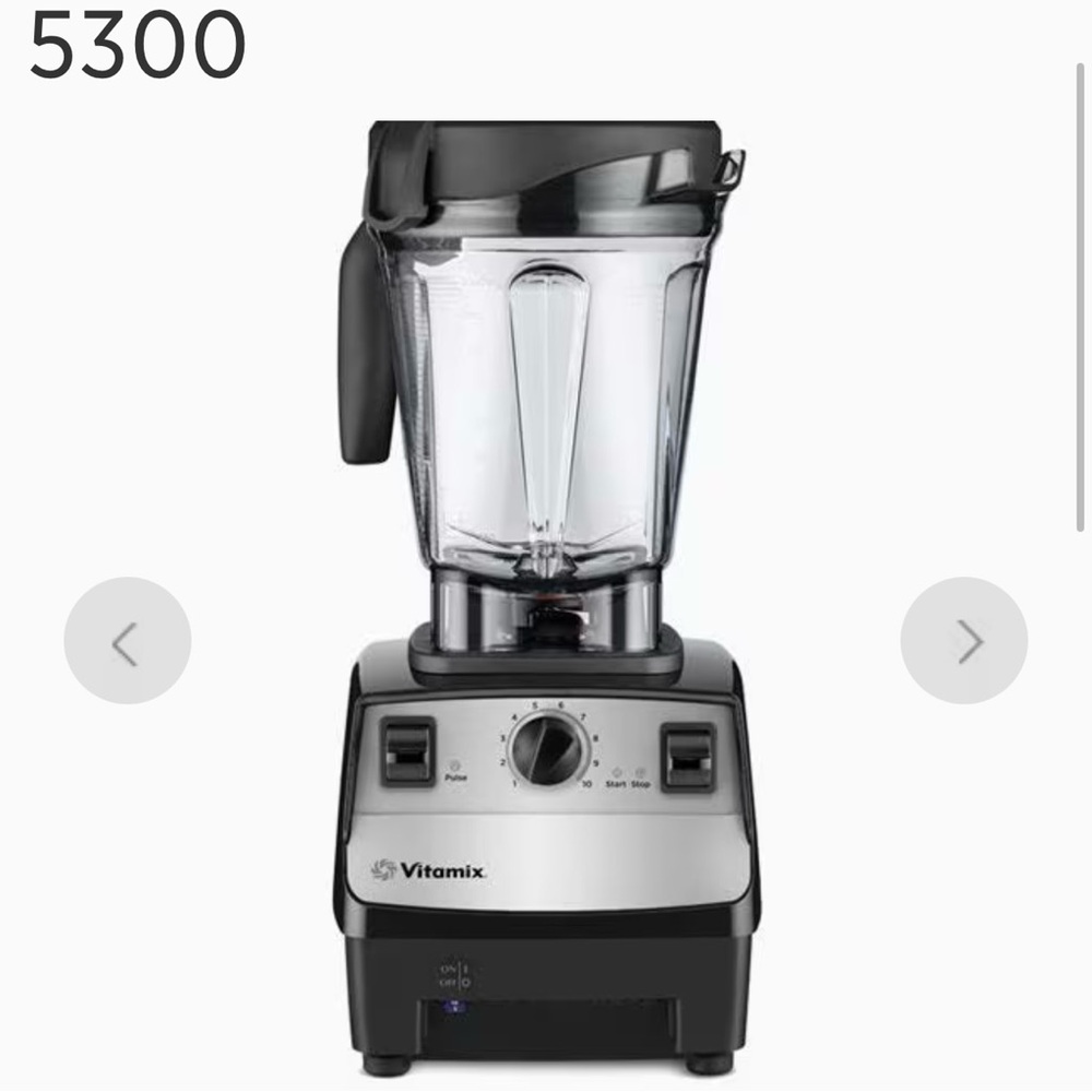 Vitamix 5300 Blender in Sleek Black and Silver